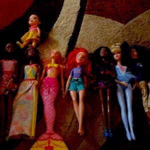 Variety of Barbie dolls great condition